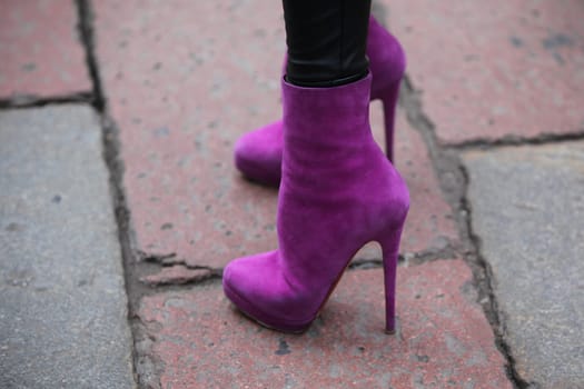 Pink Ankle Boots