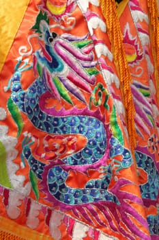 Traditional Chinese dragon pattern