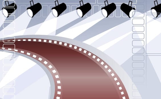 Film with lights