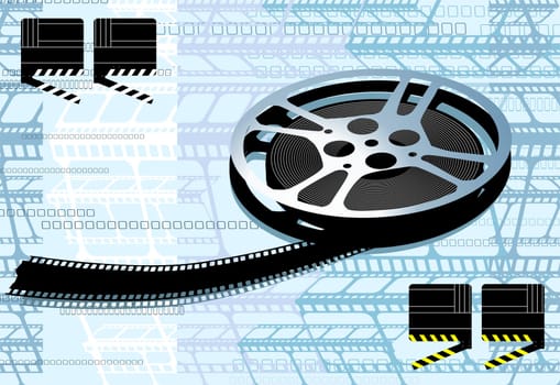 Film with clap board