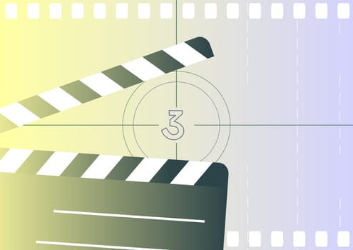clapper board