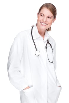 female doctor or woman doctor