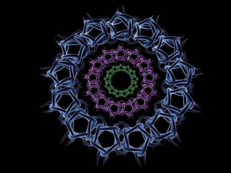 Abstract Blossom - 3D