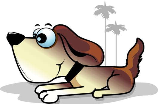 Illustration of dog
