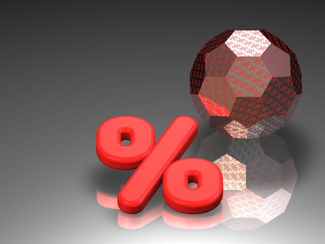 Discount Campaign - Percent Signs