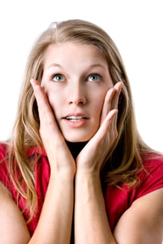 Surprised woman