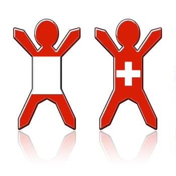 Weltmännchen,Austria and Switzerland