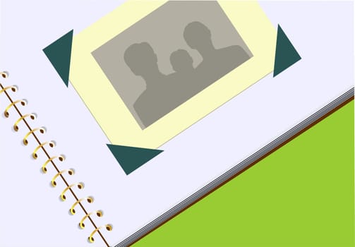 Illustration of family background