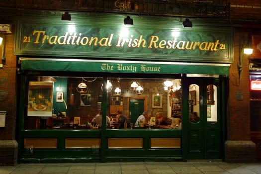 Nightlife in the pubs of Temple Bar