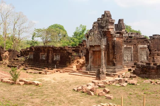Wat Phu Khmer Temple in Laos