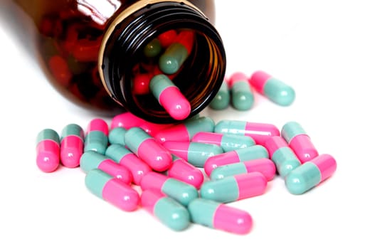 Colorful pills