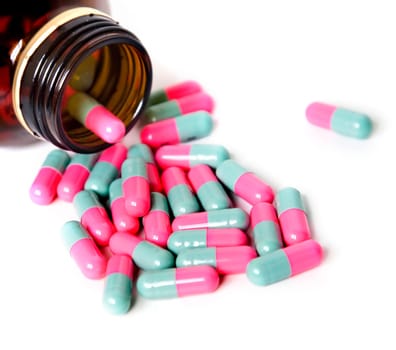 Colorful pills