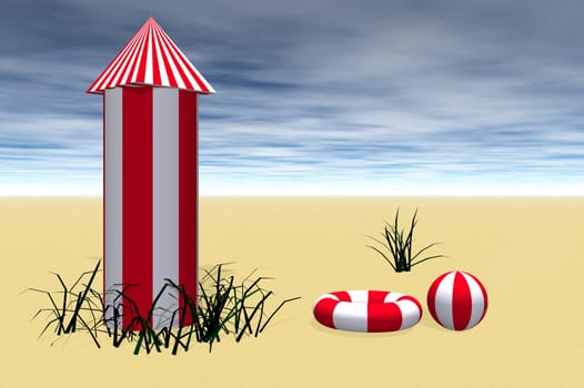 Beach Scene