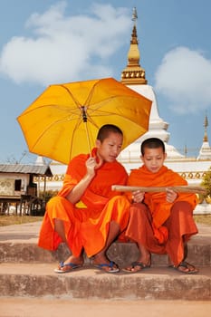Buddhist Monks Asia