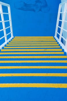 metal staircase