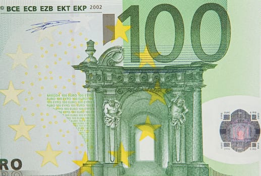 One bill of one hundred euros