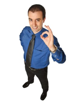positive smiling man