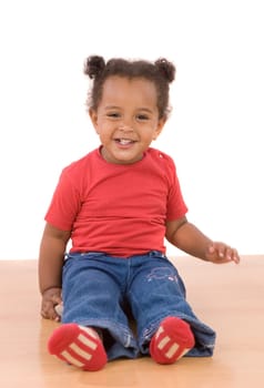 Adorable african baby