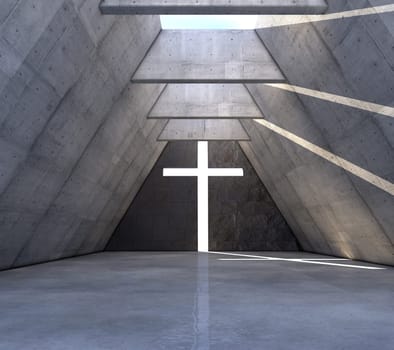 modern church building