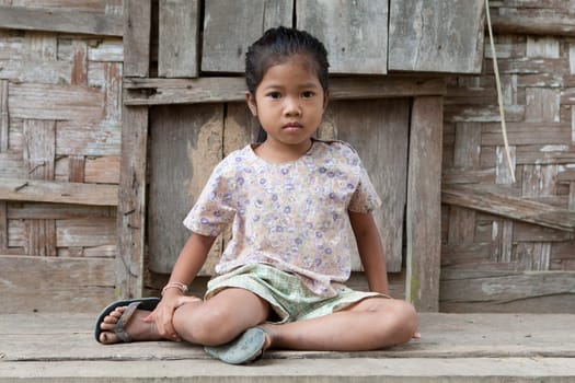 Portrait asian girl