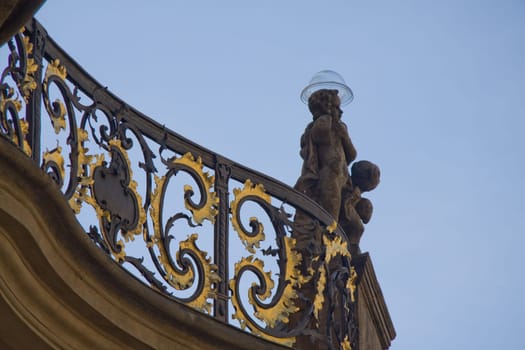 Castle balcony