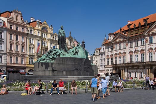 Jan Hus Fountain