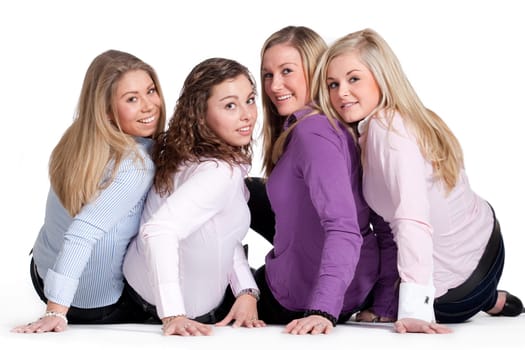 group of girlfriends