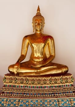 Buddhist figurine gold