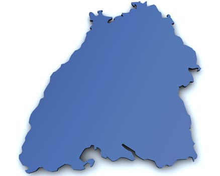 Map of Baden Württemberg
