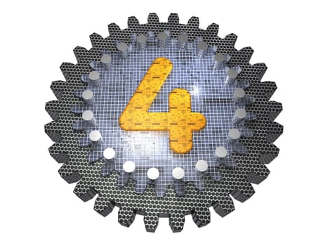 Alphabet - Gear Number 4