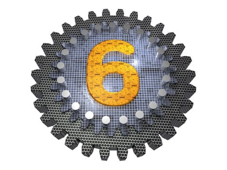 Alphabet - Gear Number 6