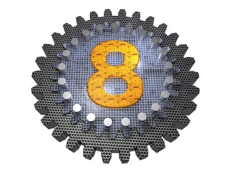 Alphabet - Gear Number 8