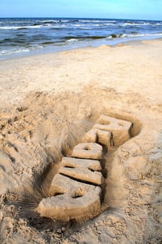 Aloha on the beach