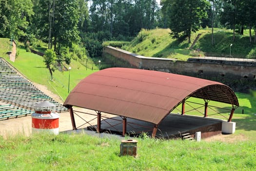 Historical military fortifications from
