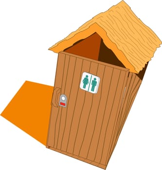 Wood toilet