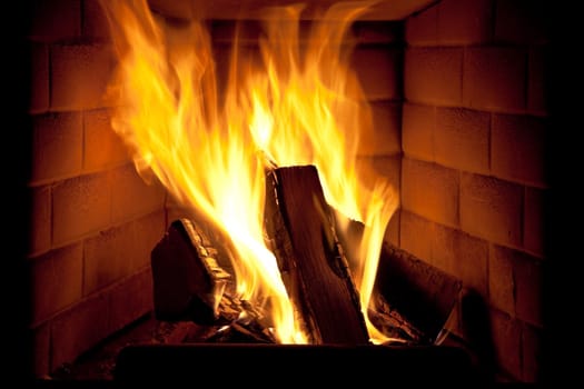 Open fire