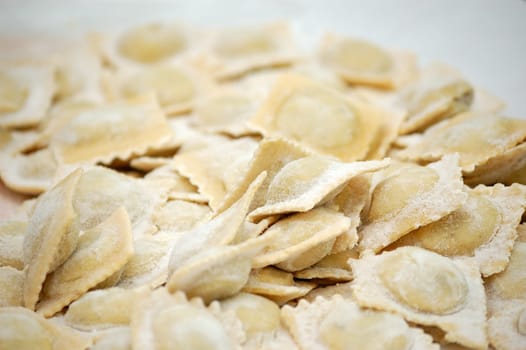 fresh handmade ravioli