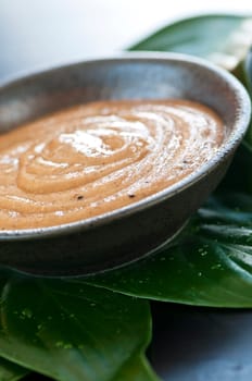 Green tea scrub