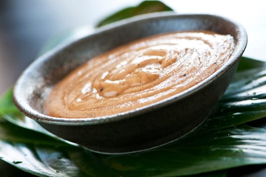 Green tea scrub