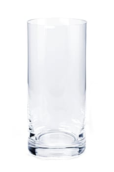 Empty tumbler glass