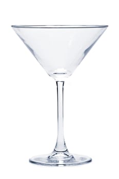 Empty martini glass