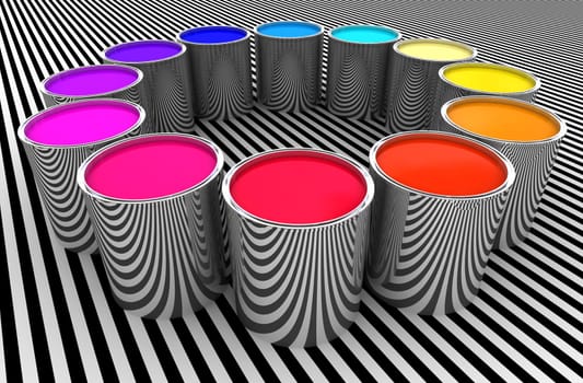 circle of colors