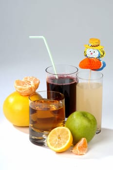 different juices