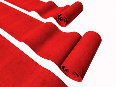 red carpets background