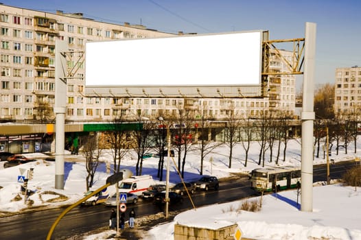 The street bilboards