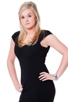 Classy blond woman