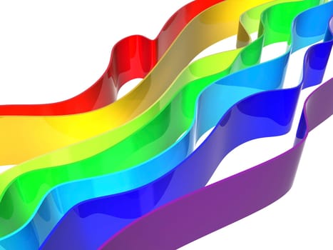 Rainbow waves