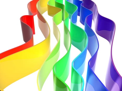 Rainbow waves