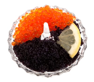 red and black caviar