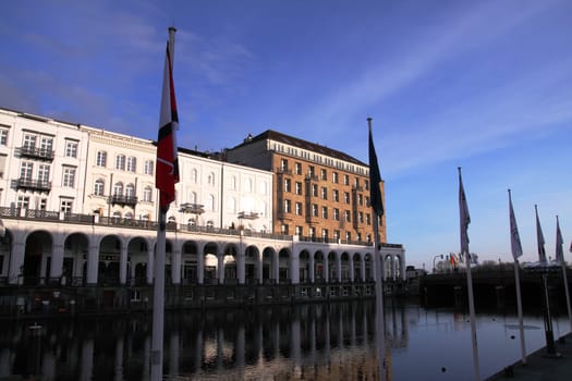 Hamburg Jungfernstieg Alsterarkaden